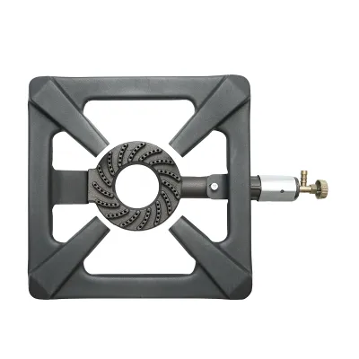 Pirostrie, arzator pe gaz patrat cu 4 picioare 300x300x125mm - imagine 4