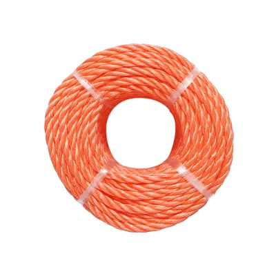 Sfoara PP fir rasucit portocalie 4mmx25m Breckner Germany - imagine 2