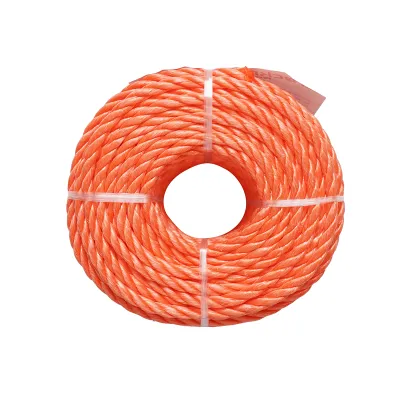 Sfoara PP fir rasucit portocalie 6mmx25m Breckner Germany - imagine 2