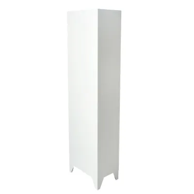 Dulap metalic fiset dublu tip vestiar gri cu 2 usi securizate 1850x380x450mm Breckner Germany - imagine 3