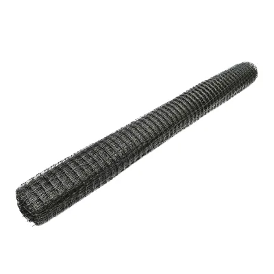 Plasa gard delimitare lucrari 90cmx10m cu ochi 20x20mm,negru - imagine 3