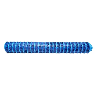 Plasa gard delimitare lucrari 1mx50m cu ochi 70x40mm, 110g/m albastru - imagine 3