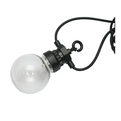 Sistem iluminat LED exterior 12 socluri, cablu 6m, 220V IP44 Breckner Germany - imagine 5