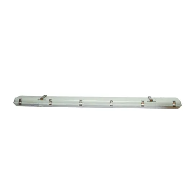 Corp iluminat LED tub fluorescent 2x58W, 220V, 1560x130x90mm IP65 Breckner Germany - imagine 5