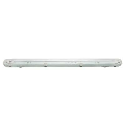 Corp iluminat LED tub fluorescent 2x36W, 220V, 1270x130x90mm IP65 Breckner Germany - imagine 4