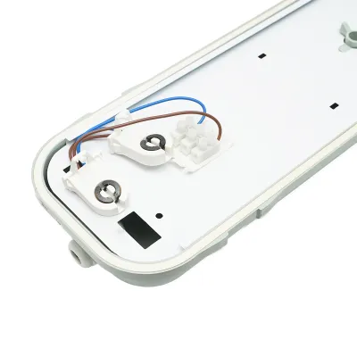 Corp iluminat LED tub fluorescent 2x36W, 220V, 1270x130x90mm IP65 Breckner Germany - imagine 11