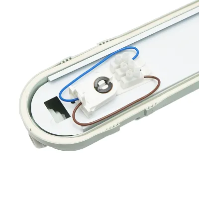 Corp iluminat LED tub fluorescent 1x36W, 220V, 1270x80x90mm IP65 Breckner Germany - imagine 8