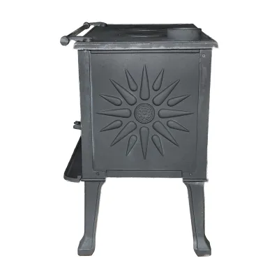 Soba pe lemne cu plita si cuptor din fonta 830x520x800mm - imagine 3