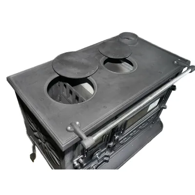 Soba pe lemne cu plita si cuptor din fonta 830x520x800mm - imagine 7