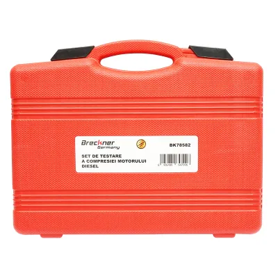 Trusa tester compresie motoare diesel cu manometru mecanic 0-70 bar Breckner Germany - imagine 2