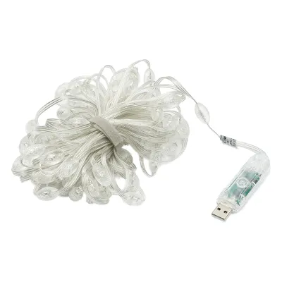 Banda LED inteligenta 2W/m 5V cu telecomanda, control muzical, bluetooth, aplicatie USB, 10m RGB+IC IP68 Breckner Germany - imagine 4