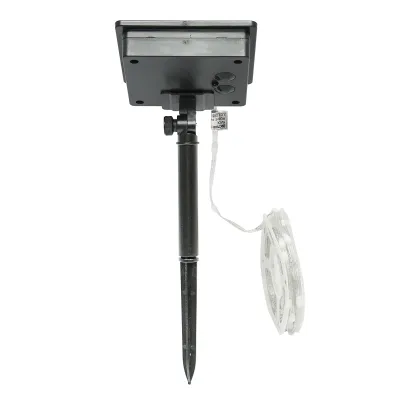 Banda LED cu panou solar 5V, 5m, telecomanda RGB+IC IP65 Breckner Germany - imagine 4