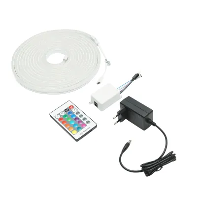 Banda LED cu telecomanda 12V, 5m RGBW Breckner Germany