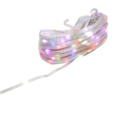 Banda LED smart 2W/m 5V cu telecomanda, control muzical, bluetooth, aplicatie USB, 15m RGB+IC IP68 Breckner Germany - imagine 3