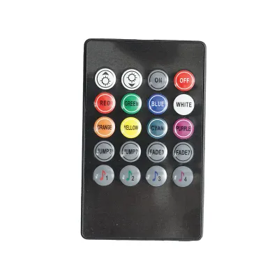 Banda LED lumini ambientale auto 12V, 9W cu telecomanda, control muzical 4x26.7cm RGB Breckner Germany - imagine 3