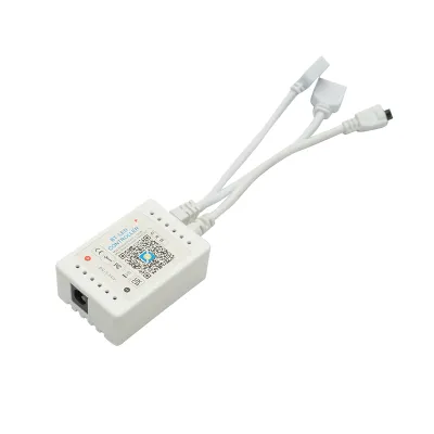 Banda LED smart 2x15m, 24V cu telecomanda, control vocal, bluetooth, aplicatie USB, 30m RGB IP20 Breckner Germany - imagine 6