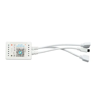 Banda LED smart 2x5m, 12V cu telecomanda, control vocal, bluetooth, aplicatie USB, 10m RGB Breckner Germany - imagine 6