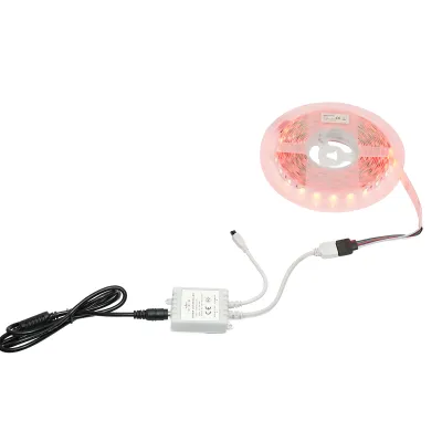 Banda LED 5050 12W/m RGBW, 12-220V rola 5m, 60 LED/m IP20 Breckner Germany - imagine 3