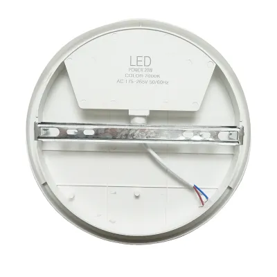 Plafoniera LED 20W, 220V, 7000K lumina rece corp iluminat 218x70mm interior/exterior Breckner Germany - imagine 3