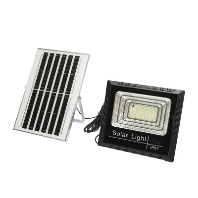 Proiector LED 60W cu panou solar 10W, baterie Li-ion 1200mAh si telecomanda IP67 Breckner Germany - imagine 5