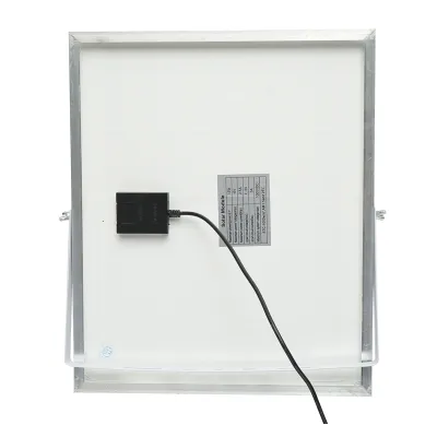Proiector LED 100W cu panou solar 15W, baterie Li-ion 1800mAh si telecomanda IP67 Breckner Germany - imagine 7