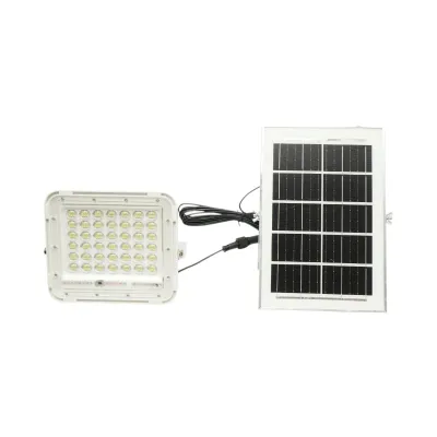 Proiector LED 100W cu panou solar 6W, baterie Li-ion 5000mAh si telecomanda IP66 Breckner Germany - imagine 2