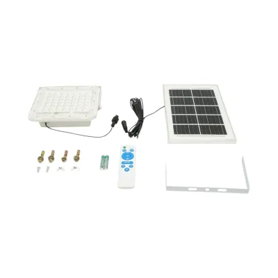 Proiector LED 100W cu panou solar 6W, baterie Li-ion 5000mAh si telecomanda IP66 Breckner Germany - imagine 4