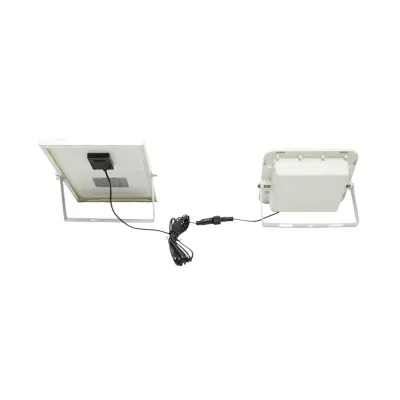 Proiector LED 100W cu panou solar 6W, baterie Li-ion 5000mAh si telecomanda IP66 Breckner Germany - imagine 3