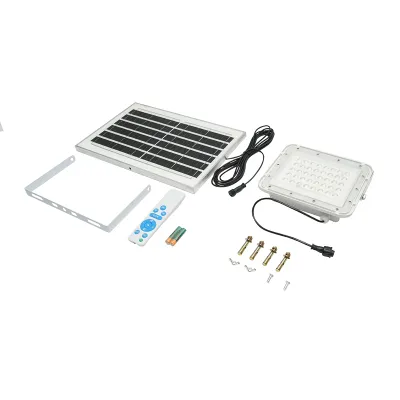 Proiector LED 60W cu panou solar 10W, baterie Li-ion 6000mAh si telecomanda IP66 Breckner Germany - imagine 2