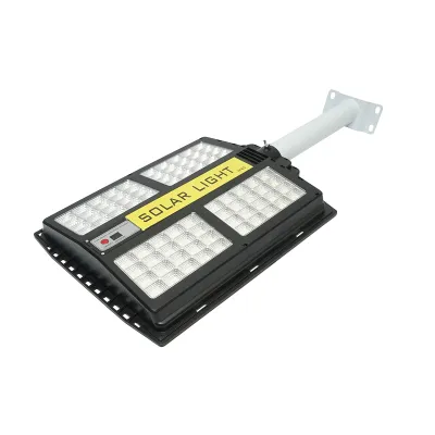 Lampa solara LED iluminat stradal 200W 6500K cu panou solar 15W, baterie 15000mAh, telecomanda, prindere pe stalp IP65 Breckner Germany - imagine 2