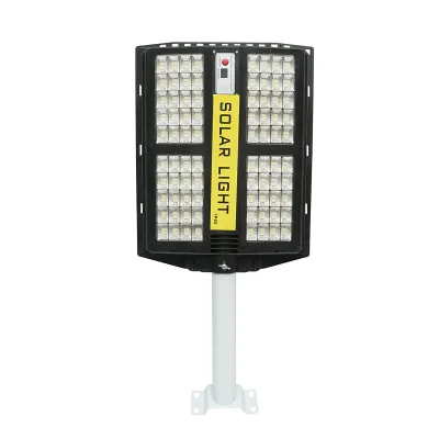 Lampa solara LED iluminat stradal 200W 6500K cu panou solar 15W, baterie 15000mAh, telecomanda, prindere pe stalp IP65 Breckner Germany