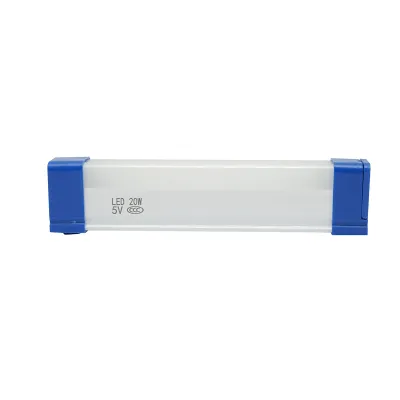 Lampa LED 20W, 6500K cu prindere magnetica si acumulator reincarcabil 1200mAh 170x23x38mm IP20 Breckner Germany - imagine 6