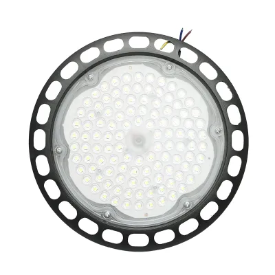Lampa industriala LED High-Bay 100W, 220V, 8000K pentru hala/depozit 235x75mm Breckner Germany - imagine 2