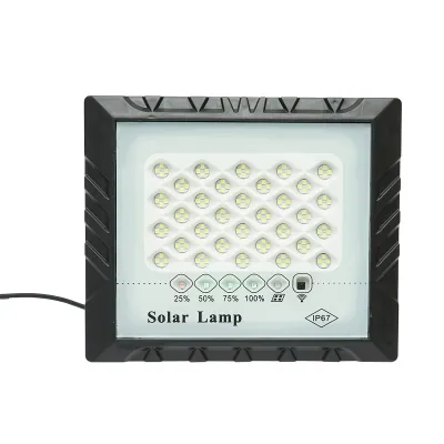 Proiector LED 25W cu panou solar 3W, baterie Li-ion 4000mAh si telecomanda IP67 Breckner Germany - imagine 3