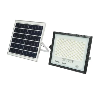 Proiector LED 100W cu panou solar 15W, baterie Li-ion 15000mAh si telecomanda IP67 Breckner Germany