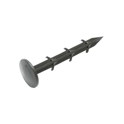 Set 10 cuie plastic fixare folie tip harpon 100mm - imagine 2