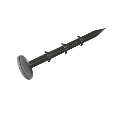 Set 10 cuie plastic fixare folie tip harpon 150mm