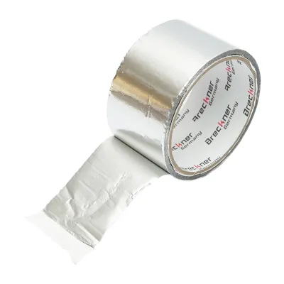 Banda adeziva izolatoare aluminiu 50mm x 16m Breckner Germany - imagine 2