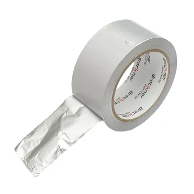 Banda adeziva izolatoare aluminiu 48mm x 25m, 50 microni Breckner Germany - imagine 2