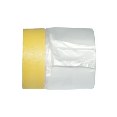 Folie mascare auto cu banda adeziva 25m Breckner Germany - imagine 3