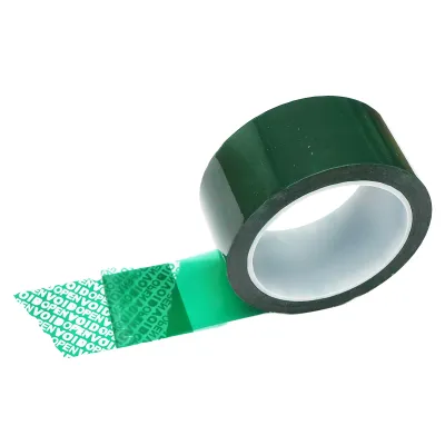 Banda de securitate 48mmx50m, 36 microni verde Breckner Germany - imagine 3