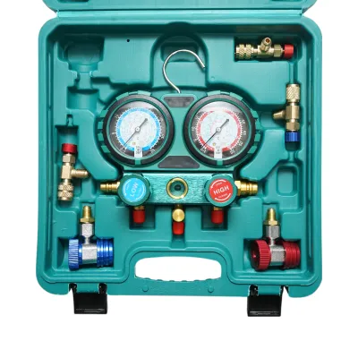 Trusa verificare si incarcare instalatii aer conditionat auto, freon R12, R22, R134a, R404, R502 - imagine 3