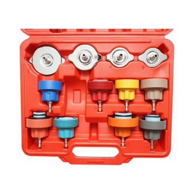Trusa tester verificare presiune instalatie racire auto 14 piese - imagine 4