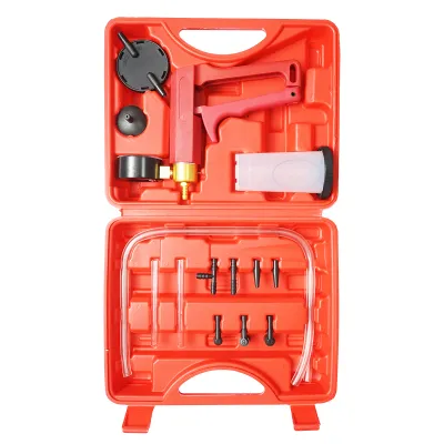 Trusa pompa tester presiune si vacuum pentru aerisire frane, testare ABS, EGR, AC si sistem incalzire auto - imagine 3