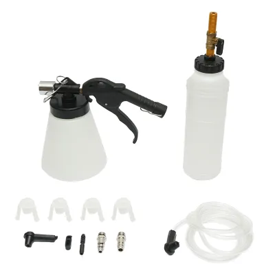 Kit pistol pneumatic pentru aerisit si schimbat lichidul de frana 