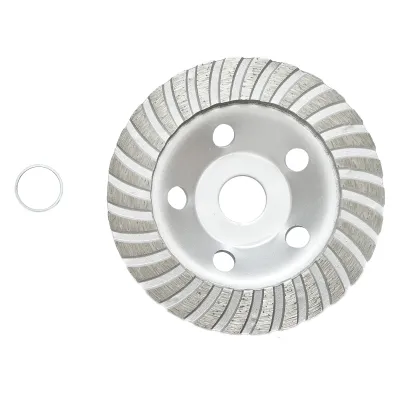 Disc diamantat segmentat tip cupa 125x22.23mm pentru slefuire beton, granit si marmura Breckner Germany