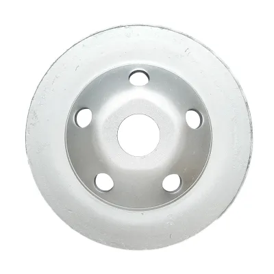 Disc diamantat segmentat tip cupa 125x22.23mm pentru slefuire beton, granit si marmura Breckner Germany - imagine 3