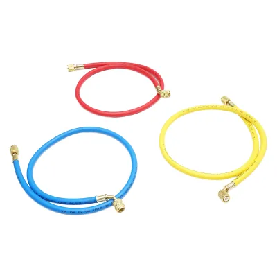Set furtunuri 90cm, 3 culori pentru incarcare freon R-410a - imagine 2