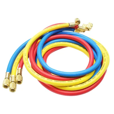 Set furtun 180 cm 3 culori pentru incarcare freon R-410a