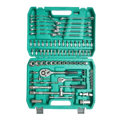 Trusa chei combinate, tubulare, fixe, torx, imbus antrenor cu clichet 78 piese Breckner Germany - imagine 3